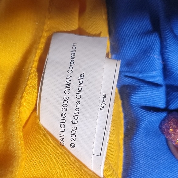 Vintage Adorable Caillou Plush Hand Puppet - Picture 5 of 6